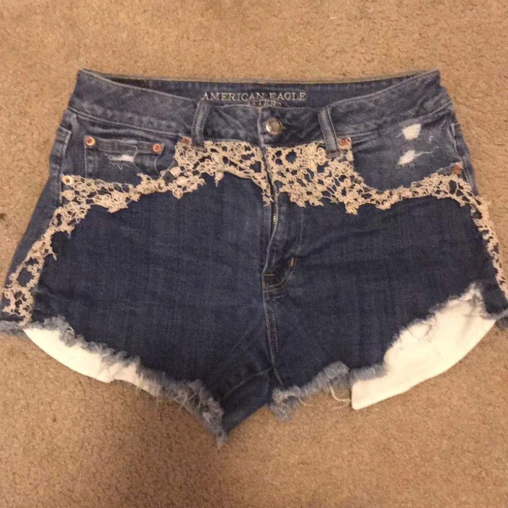 American eagle shorts festival hi rise